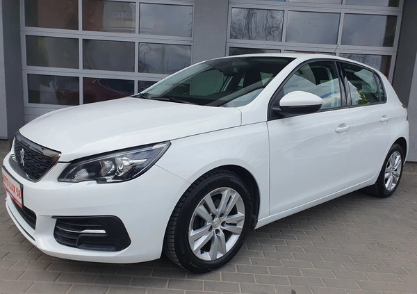 Peugeot 308 cena 39900 przebieg: 133220, rok produkcji 2019 z Warszawa małe 301